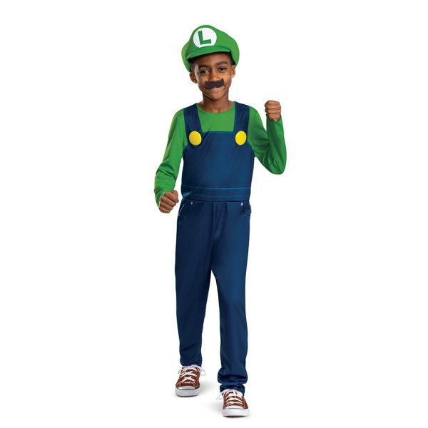 Otroški kostum Super Mario Brothers - Luigi