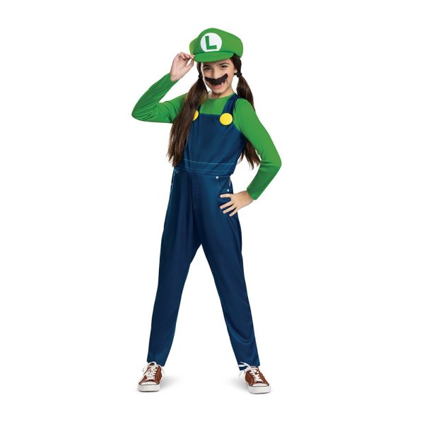 Otroški kostum Super Mario Brothers - Luigi