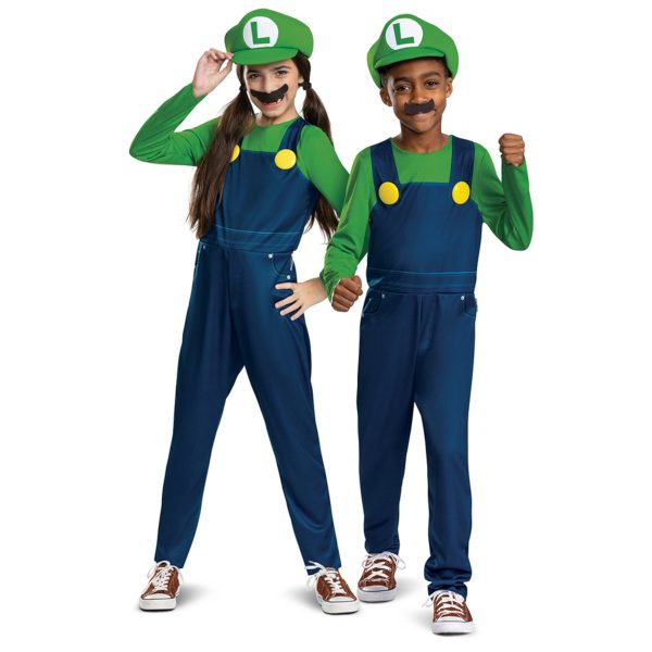 Otroški kostum Super Mario Brothers - Luigi